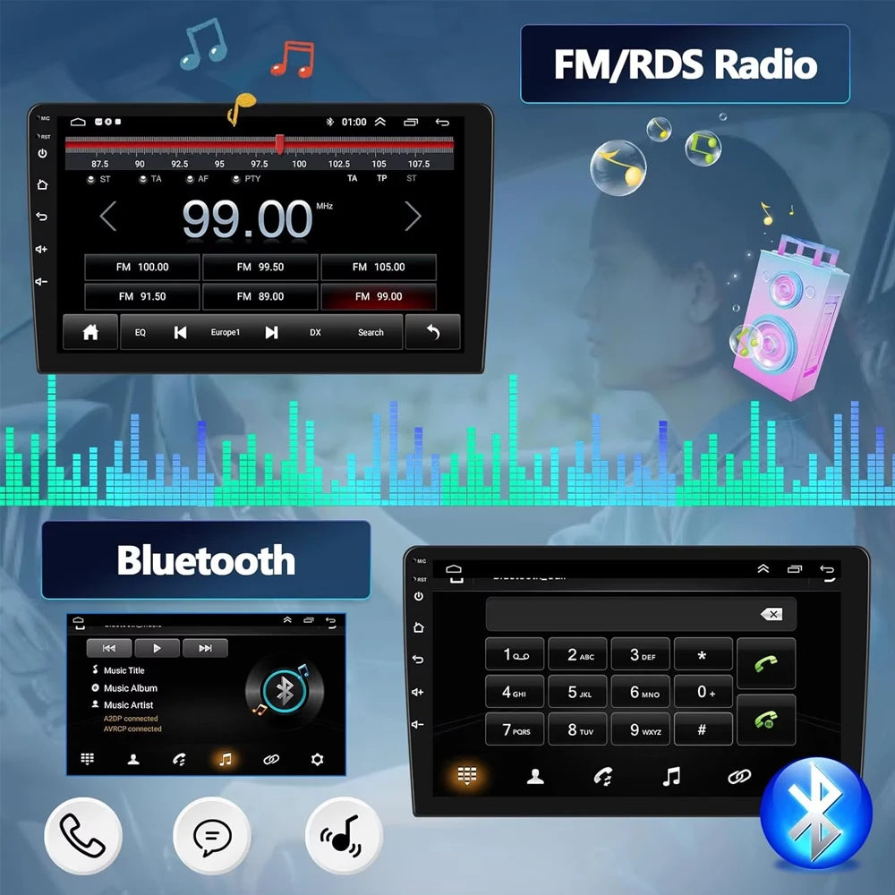 Carplay 2 Din Android 15 Car Radio Audio Multimedia For Opel Corsa E 2014 2015 - 2019 GPS Navigation Auto Stereo Monitor BT WIFI