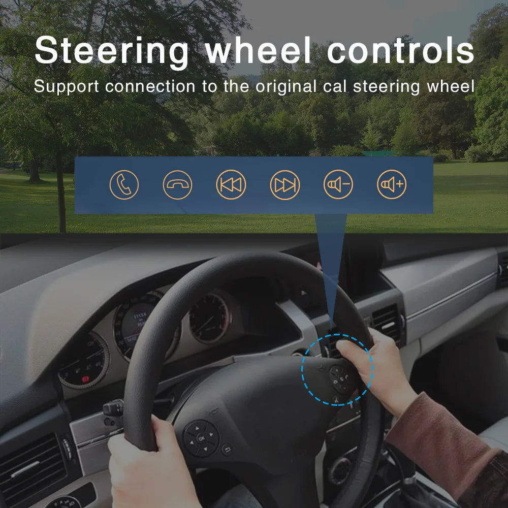 Carplay 2 Din Android 12 Car Radio GPS For VW  Volkswagen Skoda Octavia golf 5 6 touran passat B6 polo Jetta 2Din Radio